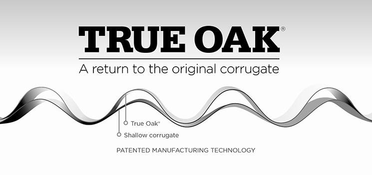 true oak corrugate - Products